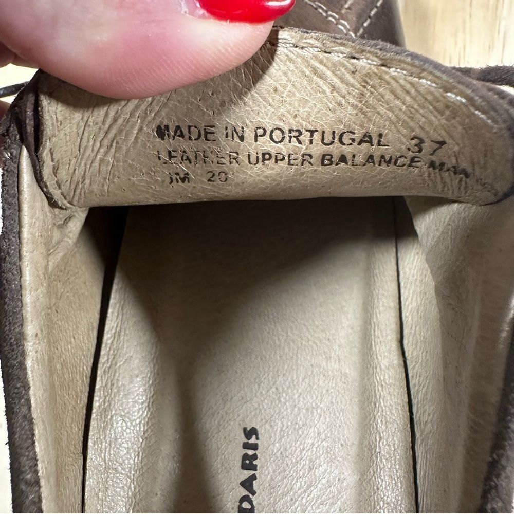 Dromedaris Brown Leather Lace Up Shoes Women’s Size 7 - Picture 8 of 10